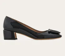 Damen Maxi Gancini Pumps Schwarz Größe