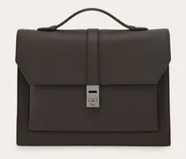 Herren Hug Aktenmappe Braun