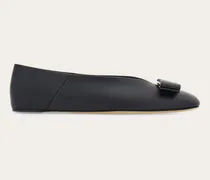 Damen Ballerina mit Vara-Schleife Schwarz Größe 5