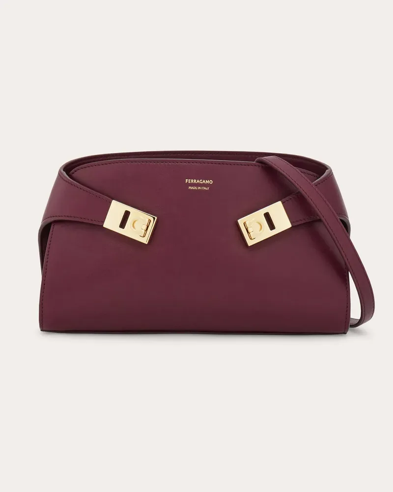 Ferragamo Damen Umhängetäschchen Hug Violett Violett