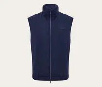 Herren Sportliche Weste Blau