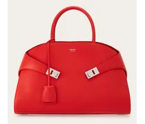 Damen Hug Handtasche (L) Rot