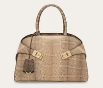 Damen Hug Handtasche (M) Beige