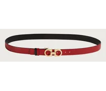 Damen Verstellbarer Gancini-Wendegürtel Rot