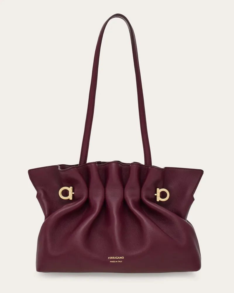 Ferragamo Damen Ferragamo Soft-bag (S) Violett Violett