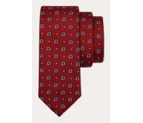 Jacquard Krawatte mit Gancini Muster
