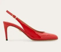 Damen Slingback Rot Größe 5