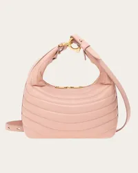 Ferragamo Umhängetasche mit Steppeffekt (S Rosa