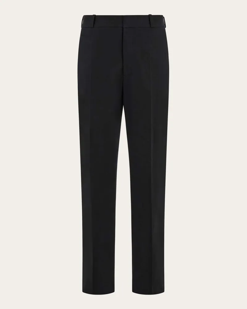 Ferragamo Herren Schneiderhose Schwarz Schwarz