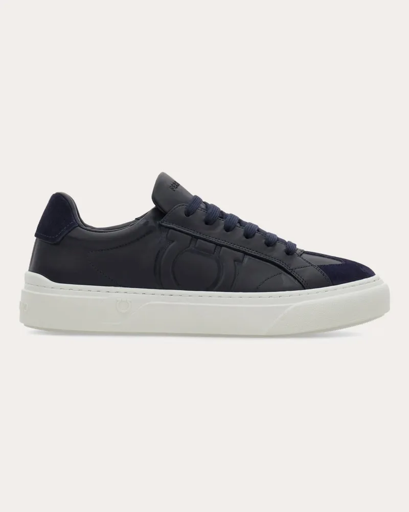 Ferragamo Herren Gancini Sneaker Blau Größe Blau