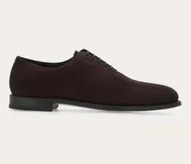 Herren Oxford-Schuh in Tramezza-Verarbeitung Braun Größe