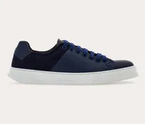Herren Low-Top-Sneaker Blau Größe