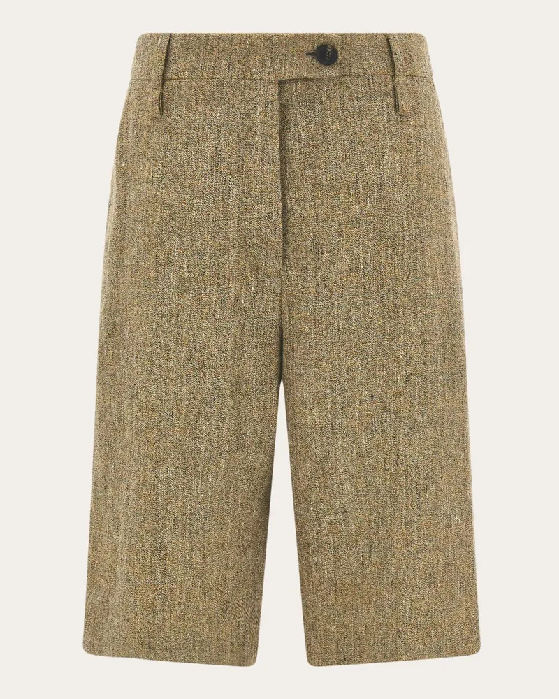 Ferragamo Damen Schneiderbermudas Mehrfarbig Mehrfarbig