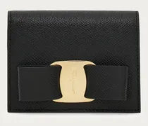 Damen Geldbörse mit Vara-Schleife Schwarz