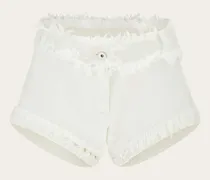 Damen 5-Pocket-Shorts Weiß