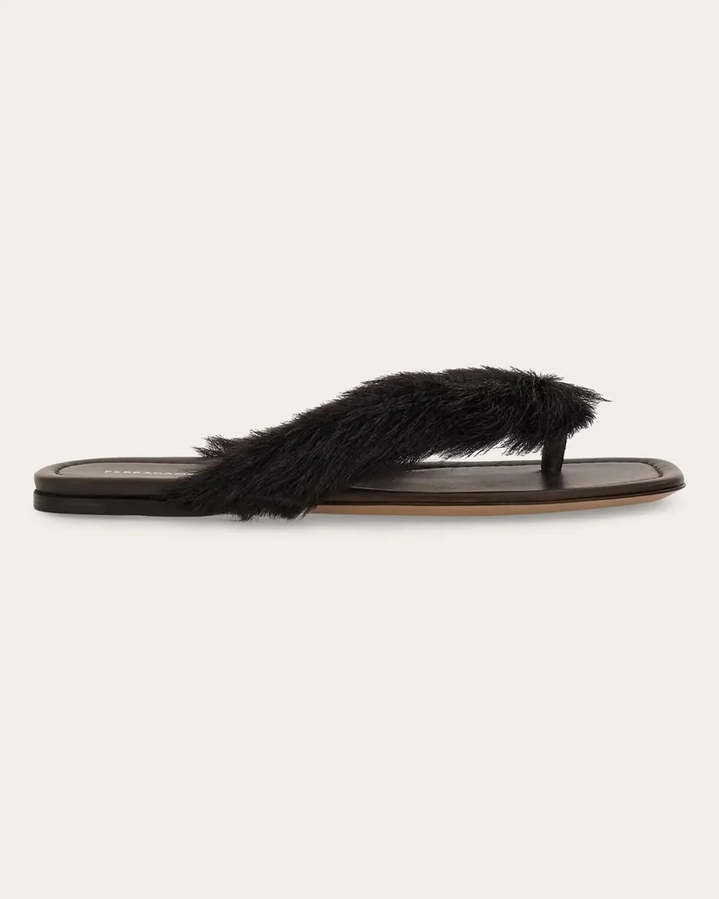 Ferragamo Damen Flip-Flop Braun Größe Braun