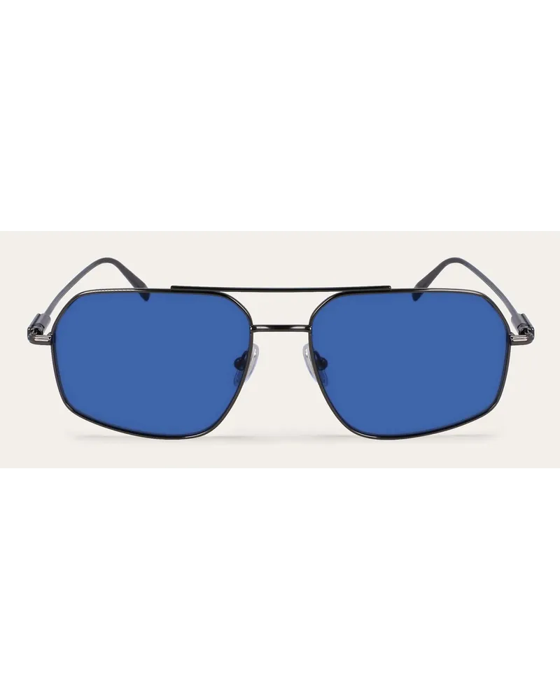 Ferragamo Herren Sonnenbrillen Grau Grau