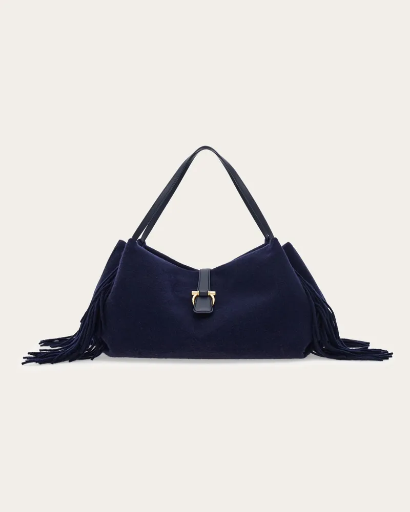 Ferragamo Damen Totebag (L) Blau Blau