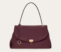 Damen Ferragamo Sofia 2026 Schultertasche (L) Violett