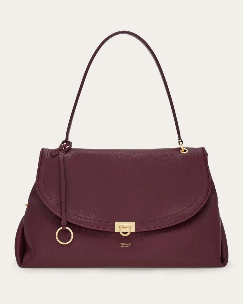 Ferragamo Damen Ferragamo Sofia 2026 Schultertasche (L) Violett Violett