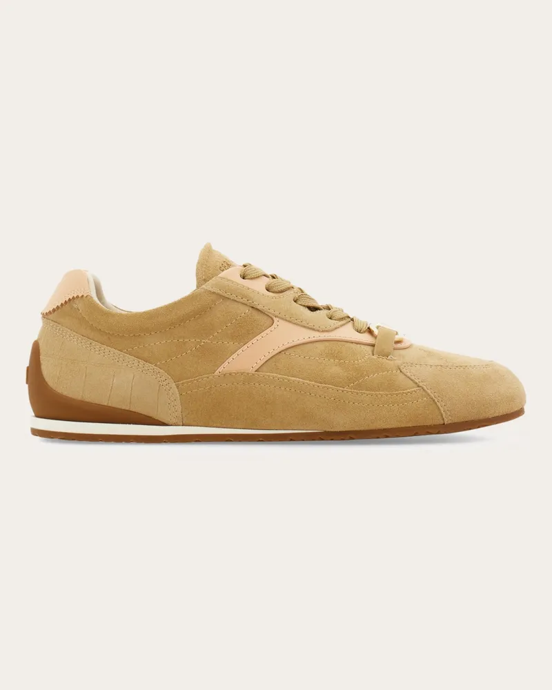 Ferragamo Damen Sneaker mit Gancini-Ornament Beige Größe Beige