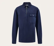 Herren Workwear-Hemd Blau
