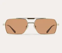 Herren Sonnenbrillen Gold