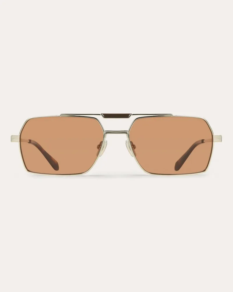 Ferragamo Herren Sonnenbrillen Gold Gold