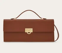 Damen Ferragamo Sofia mini bag Braun
