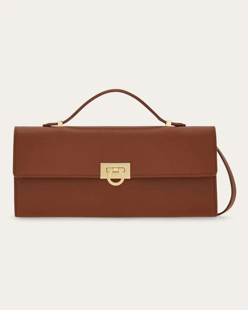 Ferragamo Damen Ferragamo Sofia mini bag Braun Braun