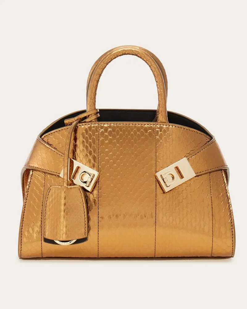 Ferragamo Damen Handtasche Hug (XS) Orange Orange