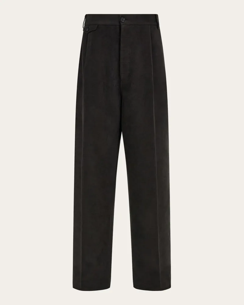 Ferragamo Herren Hose mit Täschchen Braun Braun