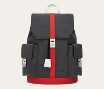 Herren Rucksack mit Doppeltasche - Citymatch Capsule Rot