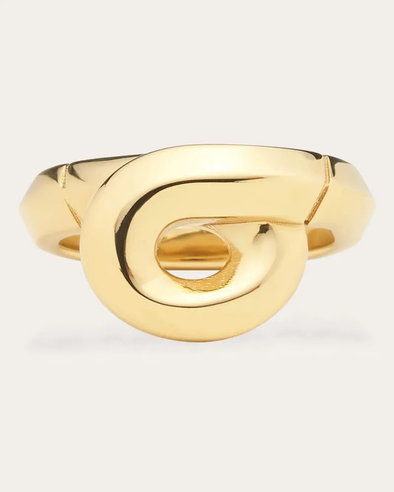 Ferragamo Damen Gancini Halstuchring Gold Gold