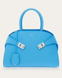 Ferragamo Hug Handtasche (S Blau