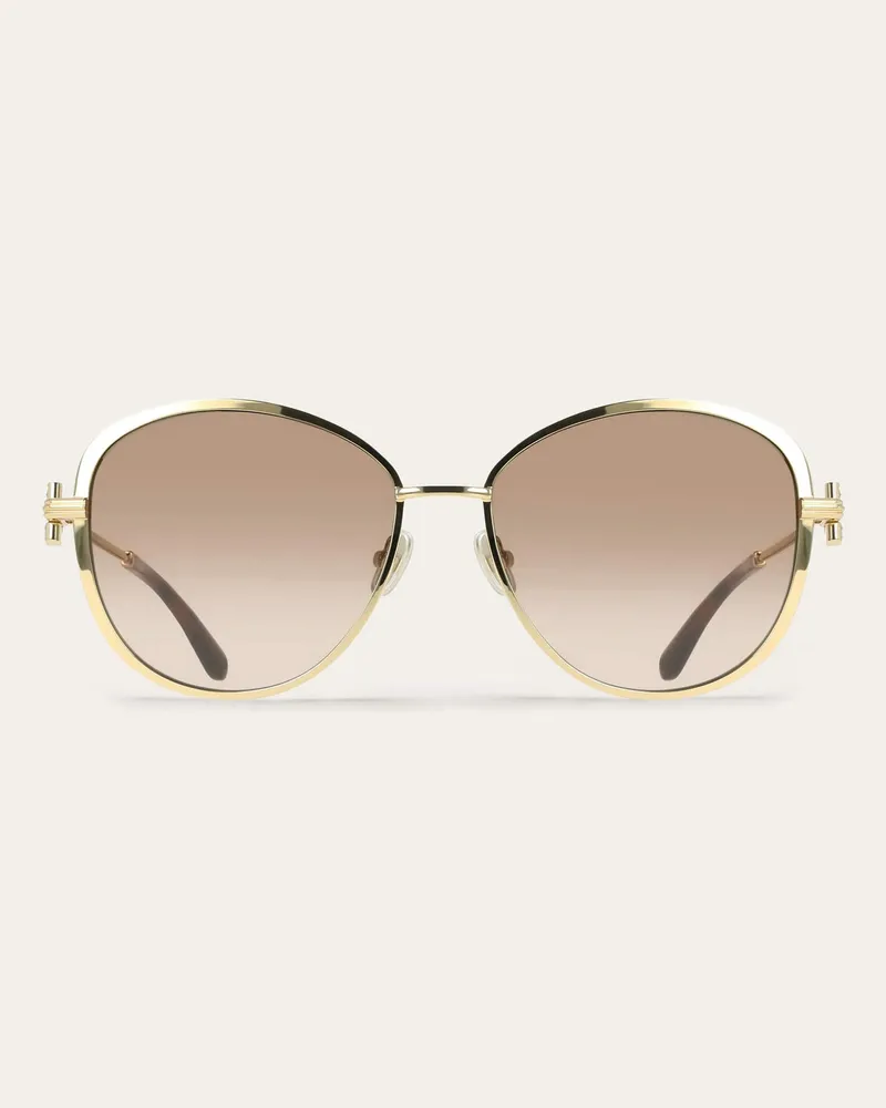 Ferragamo Damen Sonnenbrillen Gold Gold
