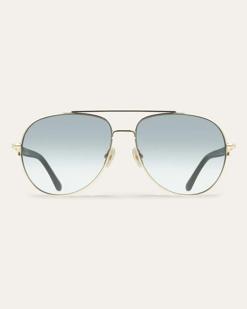 Ferragamo Damen Aviator-Sonnenbrillen Grau Grau