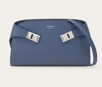 Damen Hug Mini Umhängetasche Blau