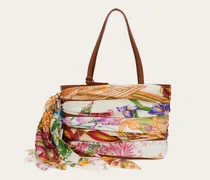 Damen Totebag Mehrfarbig
