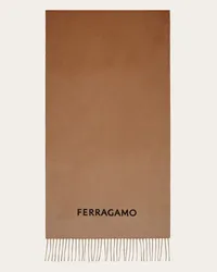 Ferragamo Nuancierter Kaschmirschal Braun