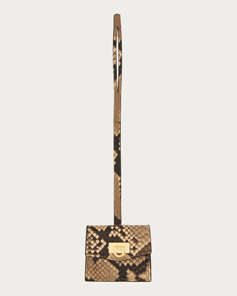 Ferragamo Damen Bag charm Beige Beige