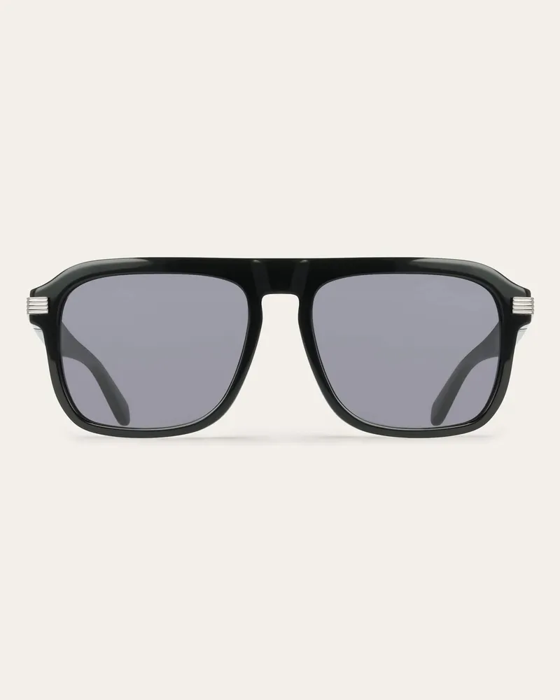 Ferragamo Herren Sonnenbrillen Schwarz Schwarz