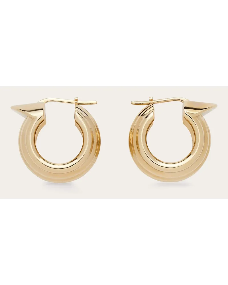Ferragamo Gancini Ohrringe Gold