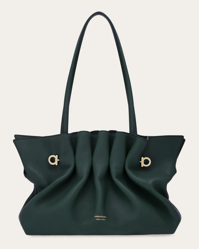 Ferragamo Damen Ferragamo Soft-bag (M) Grün Grün