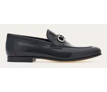 Loafer mit zweifarbigem Accessoire