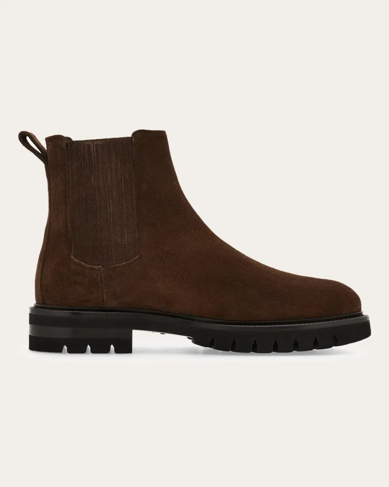 Ferragamo Herren Chelsea-Boot Braun Größe Braun