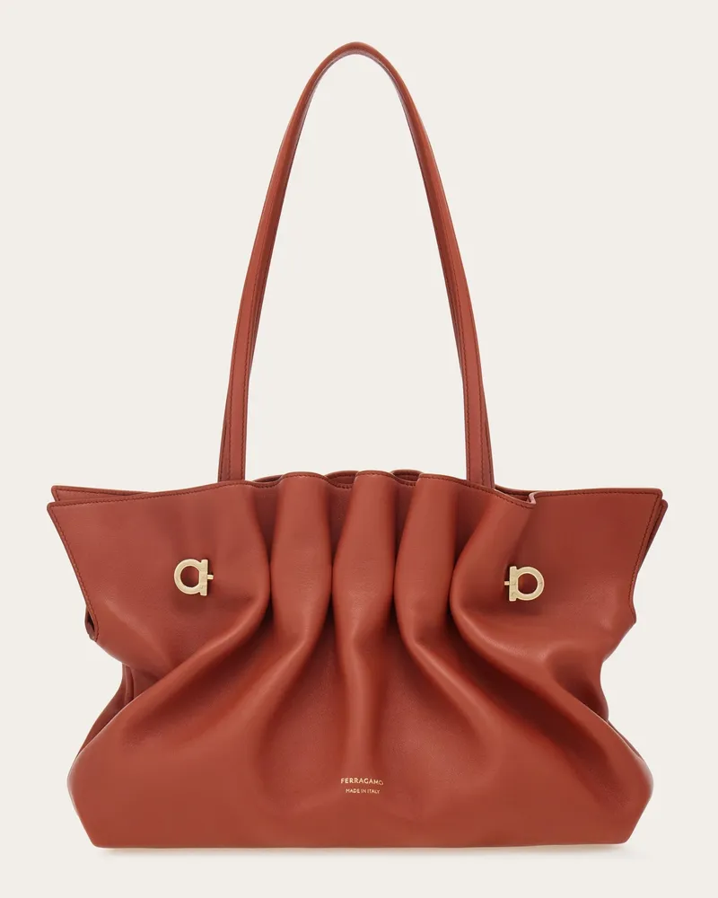 Ferragamo Damen Ferragamo Soft-bag (M) Rot Rot
