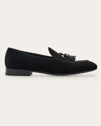 Ferragamo Tassel Loafer Schwarz