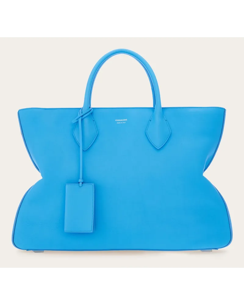 Ferragamo Totebag (L Blau