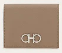 Damen Gancini Portemonnaie Beige